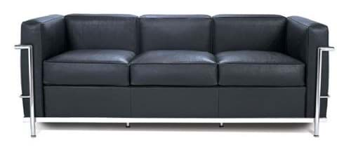 Picture of Le Corbusier LC2 sofa, 3-seater (1929)